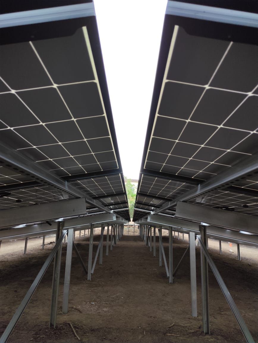 Freiflächenanlage als Lösung der Photovoltaik für die Landwirtschaft